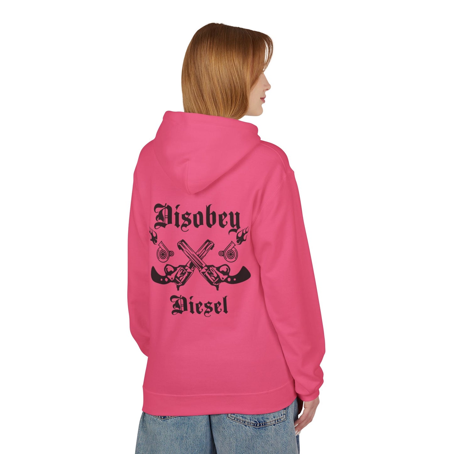Disobey Diesel, LLC Fleece Hoodie (Winter edition)