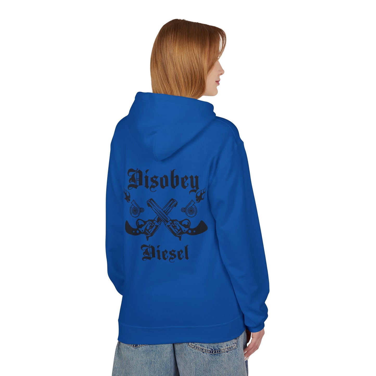 Disobey Diesel, LLC Fleece Hoodie (Winter edition)