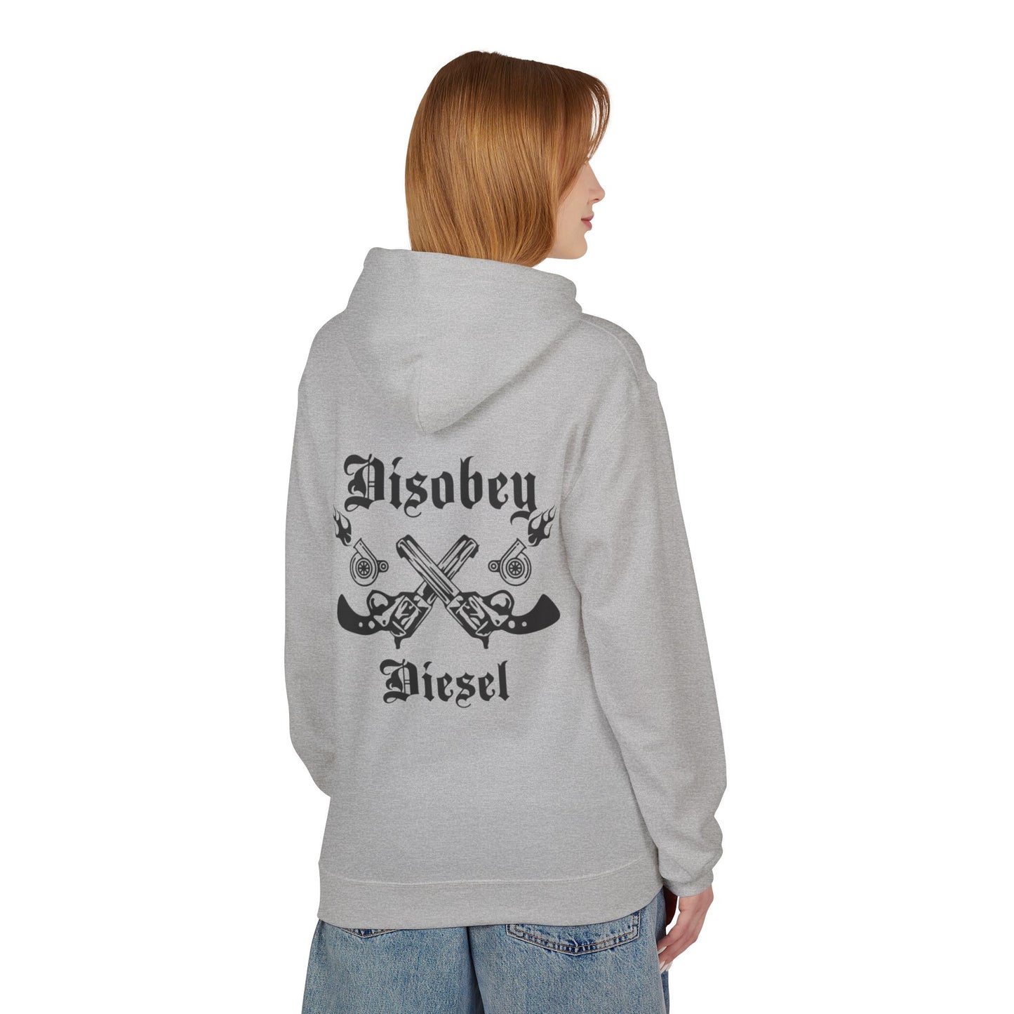 Disobey Diesel, LLC Fleece Hoodie (Winter edition)