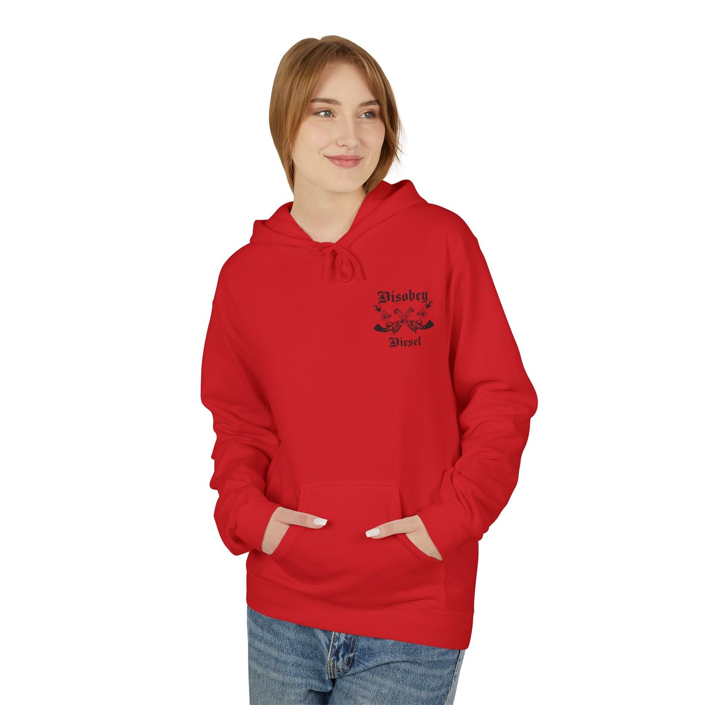 Disobey Diesel, LLC Fleece Hoodie (Winter edition)
