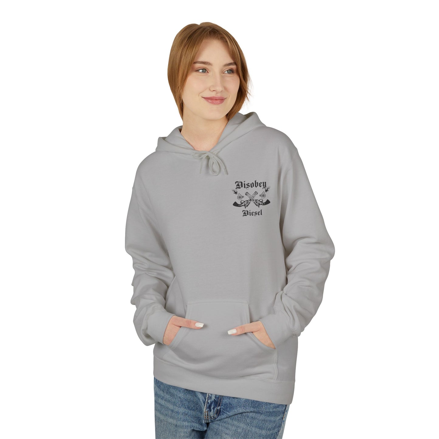 Disobey Diesel, LLC Fleece Hoodie (Winter edition)