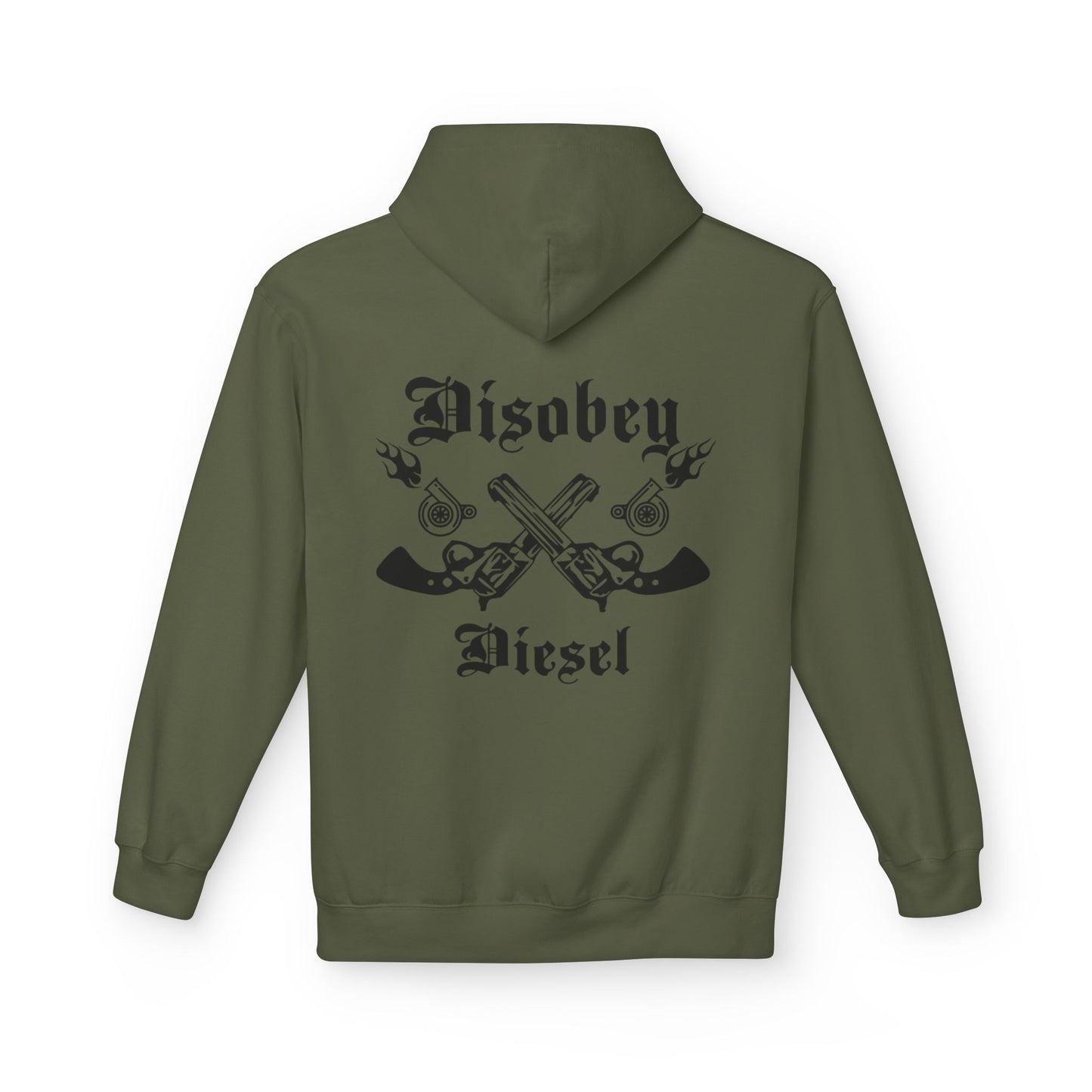 Disobey Diesel, LLC Fleece Hoodie (Winter edition)