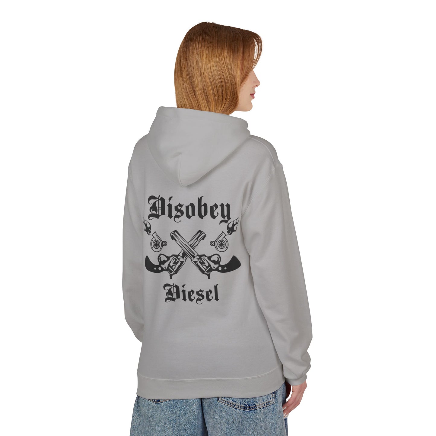 Disobey Diesel, LLC Fleece Hoodie (Winter edition)