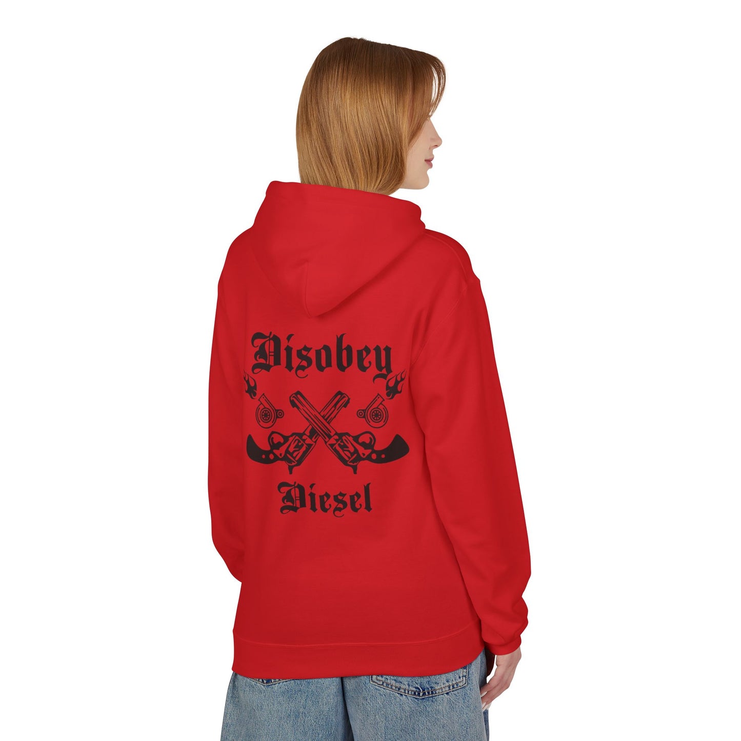Disobey Diesel, LLC Fleece Hoodie (Winter edition)