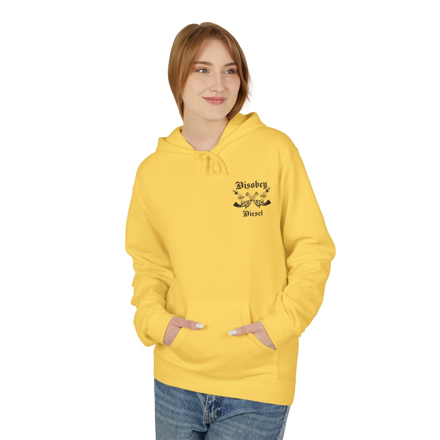Disobey Diesel, LLC Fleece Hoodie (Winter edition)