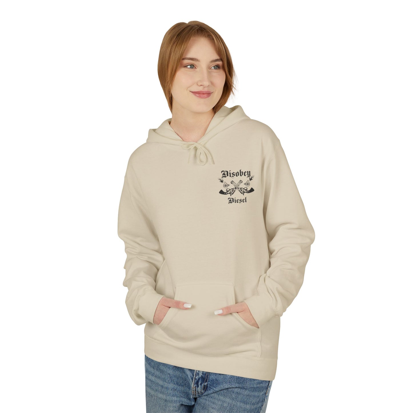 Disobey Diesel, LLC Fleece Hoodie (Winter edition)