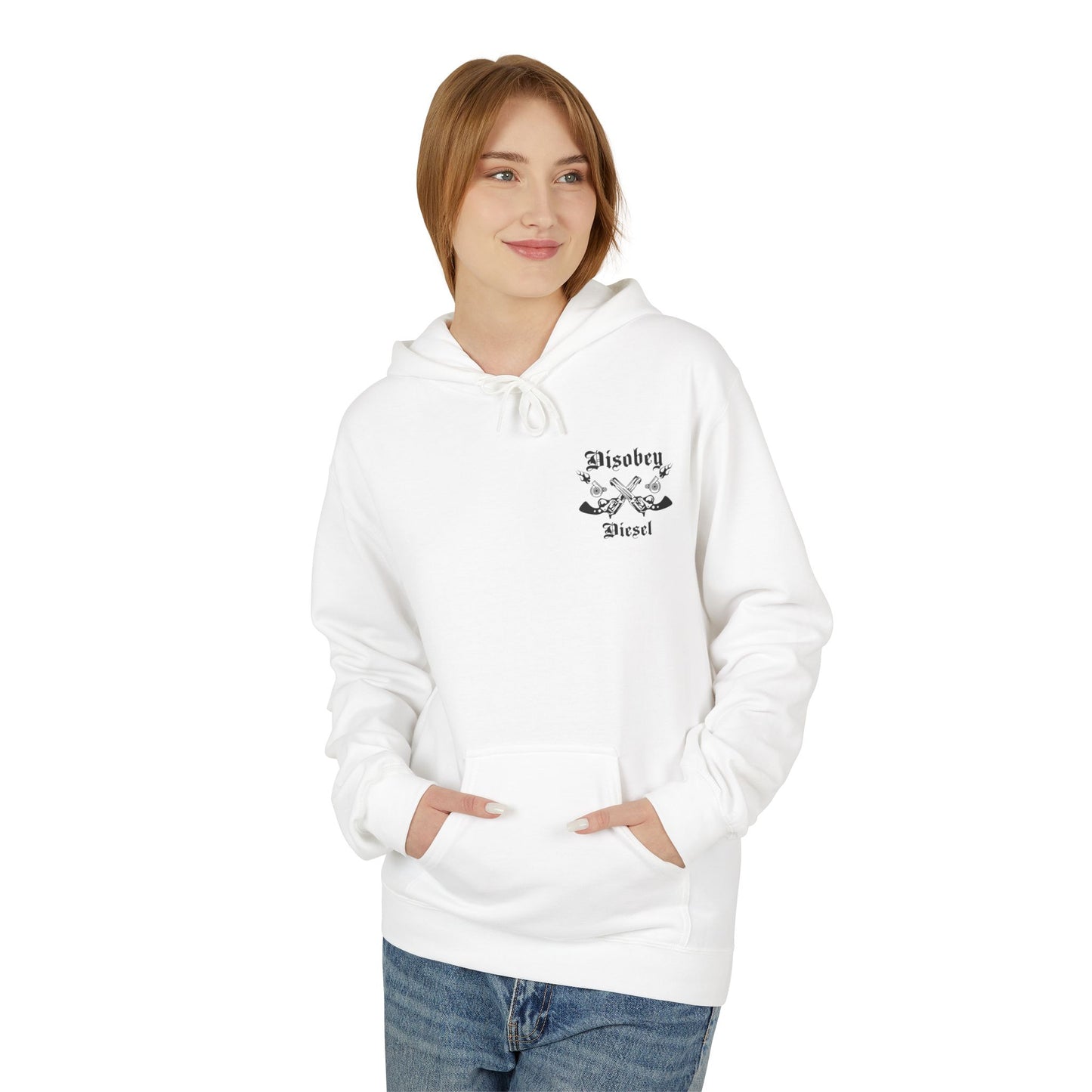 Disobey Diesel, LLC Fleece Hoodie (Winter edition)
