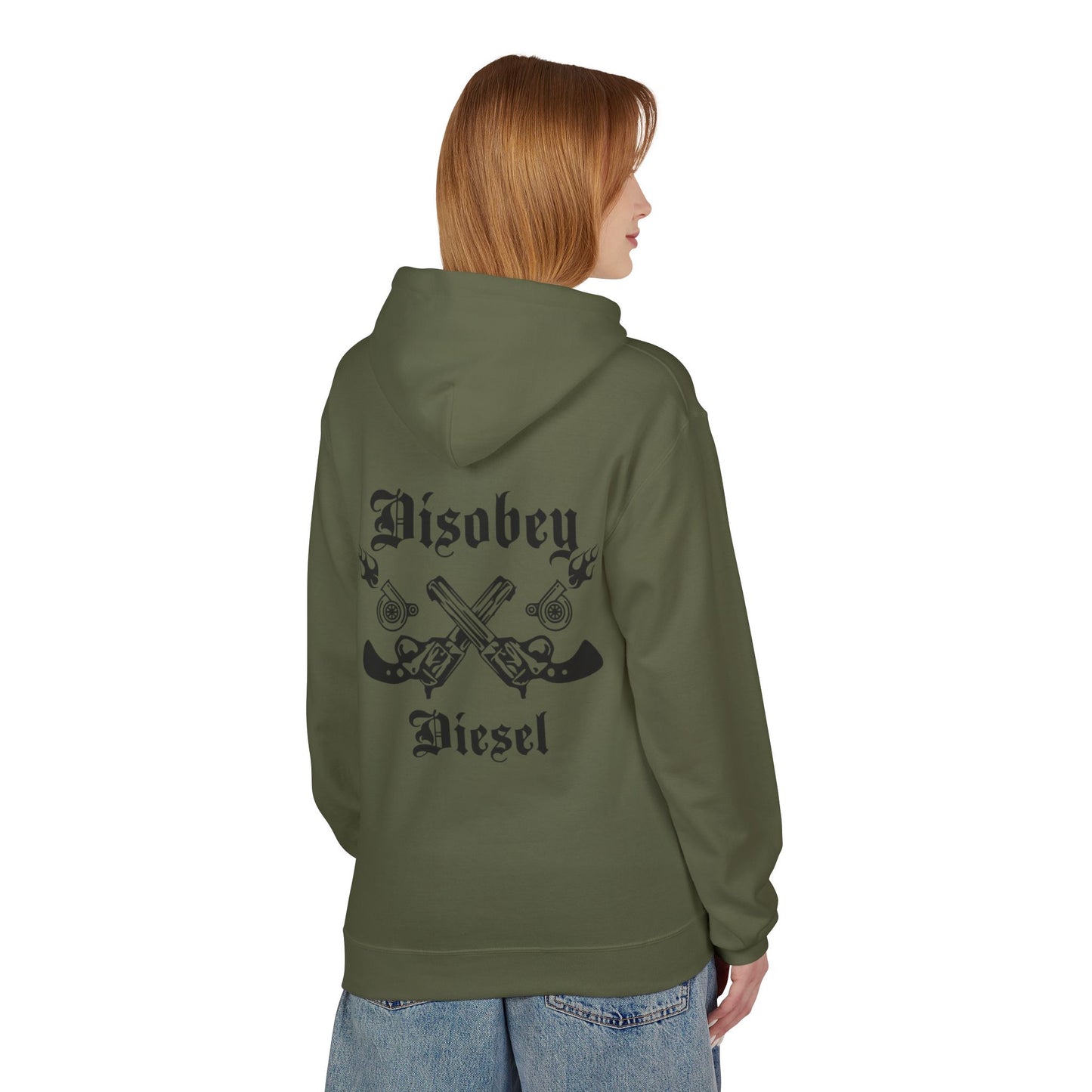 Disobey Diesel, LLC Fleece Hoodie (Winter edition)