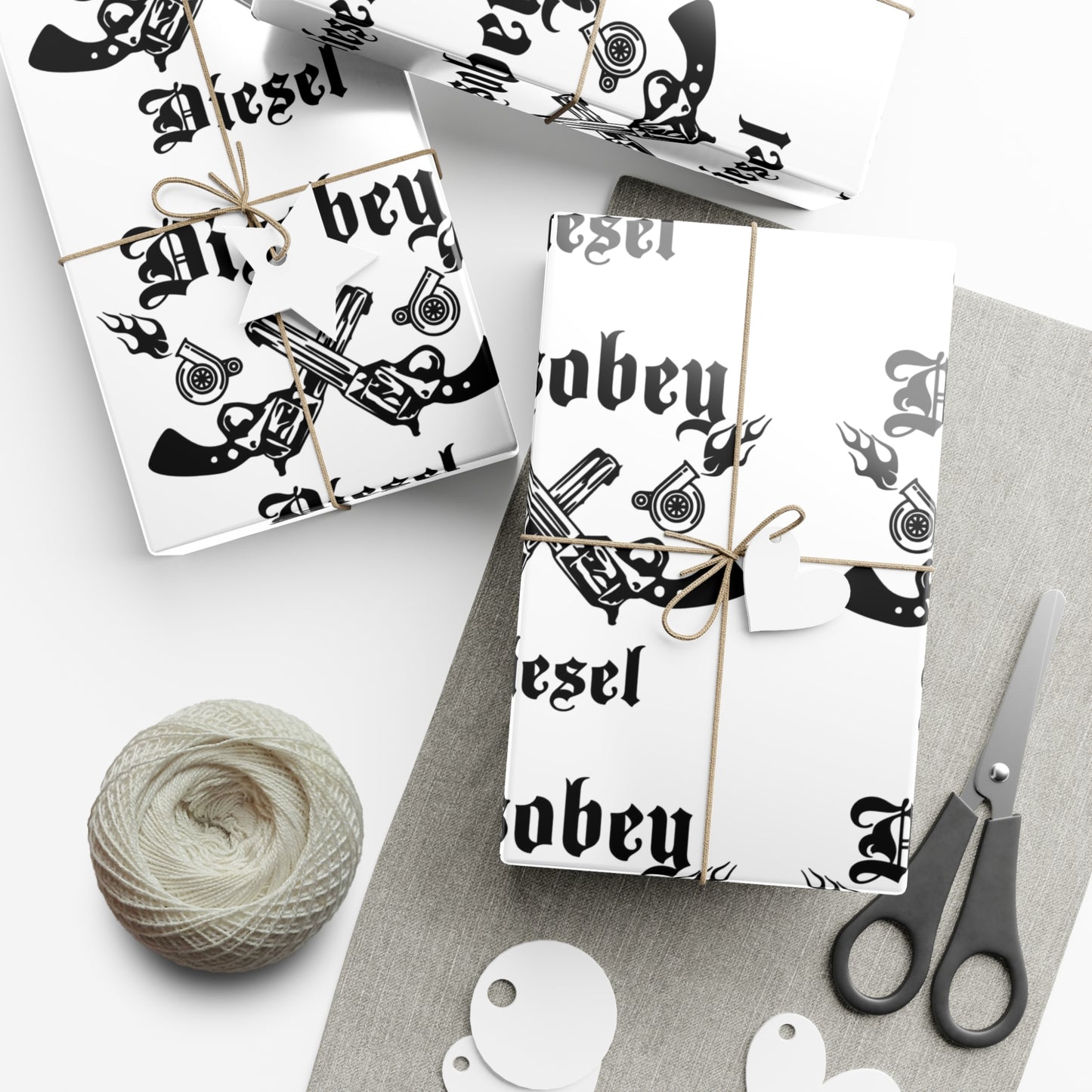 Disobey Diesel, LLC wrapping paper
