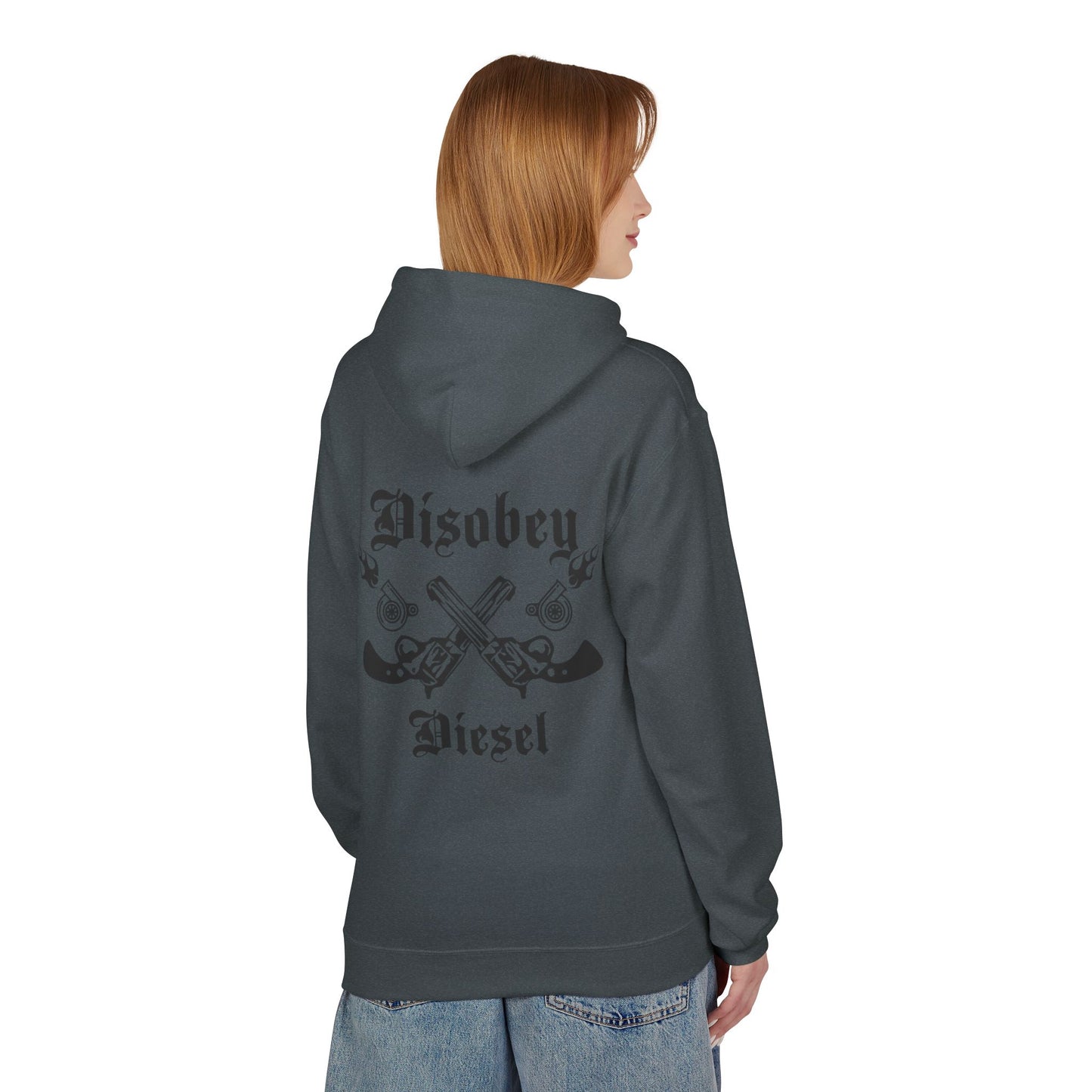 Disobey Diesel, LLC Fleece Hoodie (Winter edition)