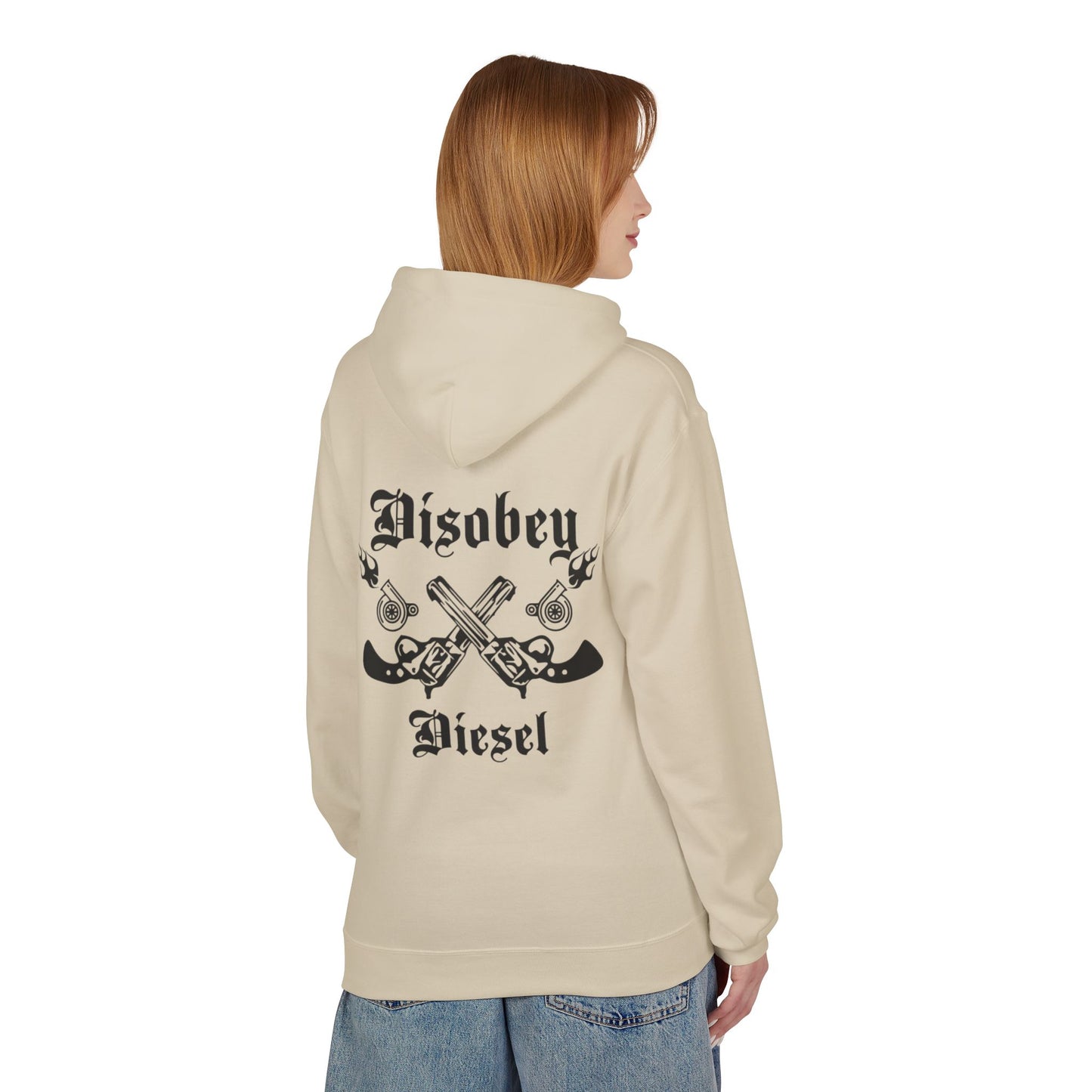 Disobey Diesel, LLC Fleece Hoodie (Winter edition)