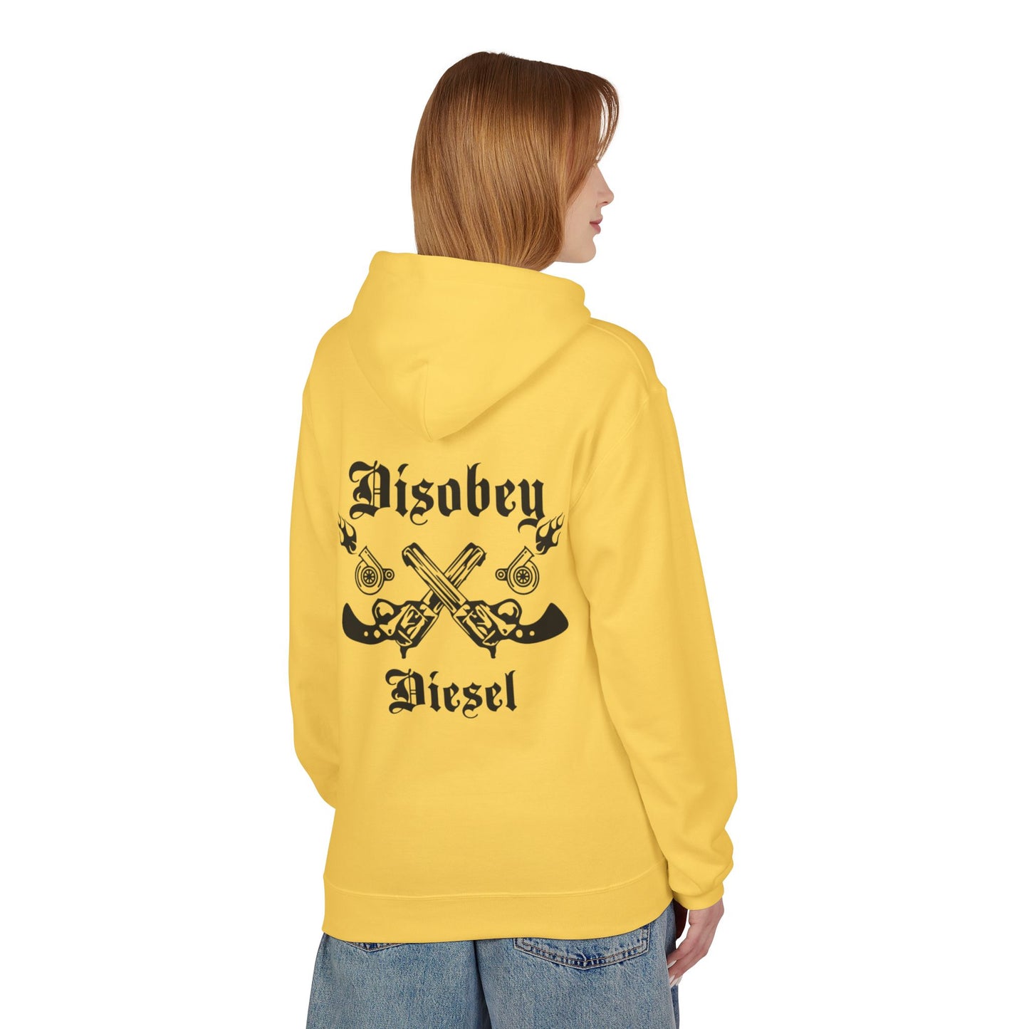 Disobey Diesel, LLC Fleece Hoodie (Winter edition)