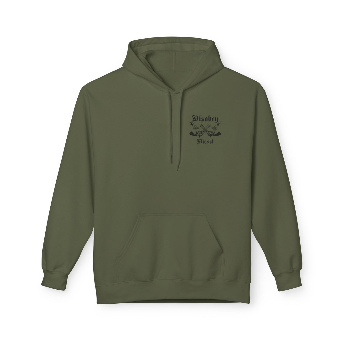 Disobey Diesel, LLC Fleece Hoodie (Winter edition)