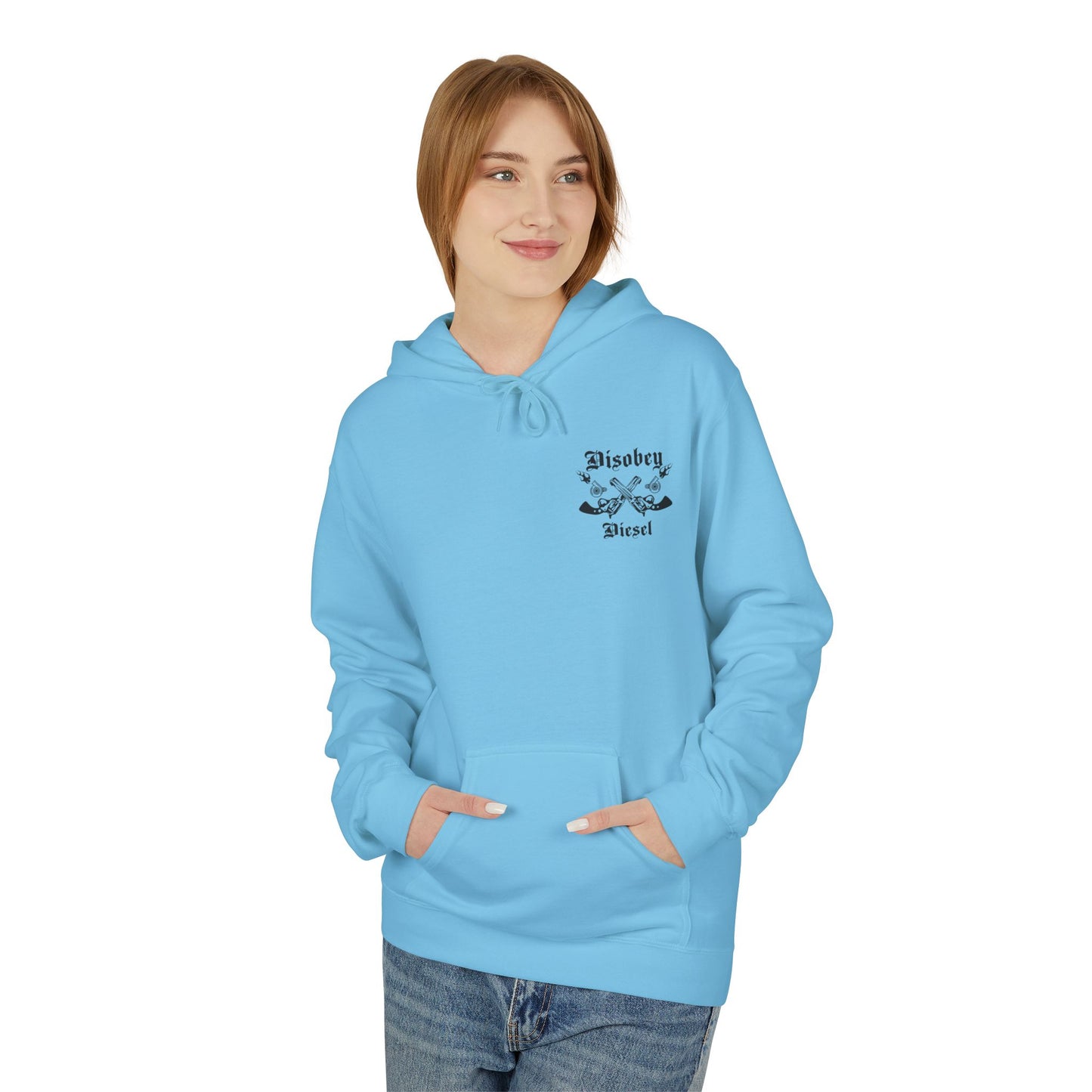 Disobey Diesel, LLC Fleece Hoodie (Winter edition)