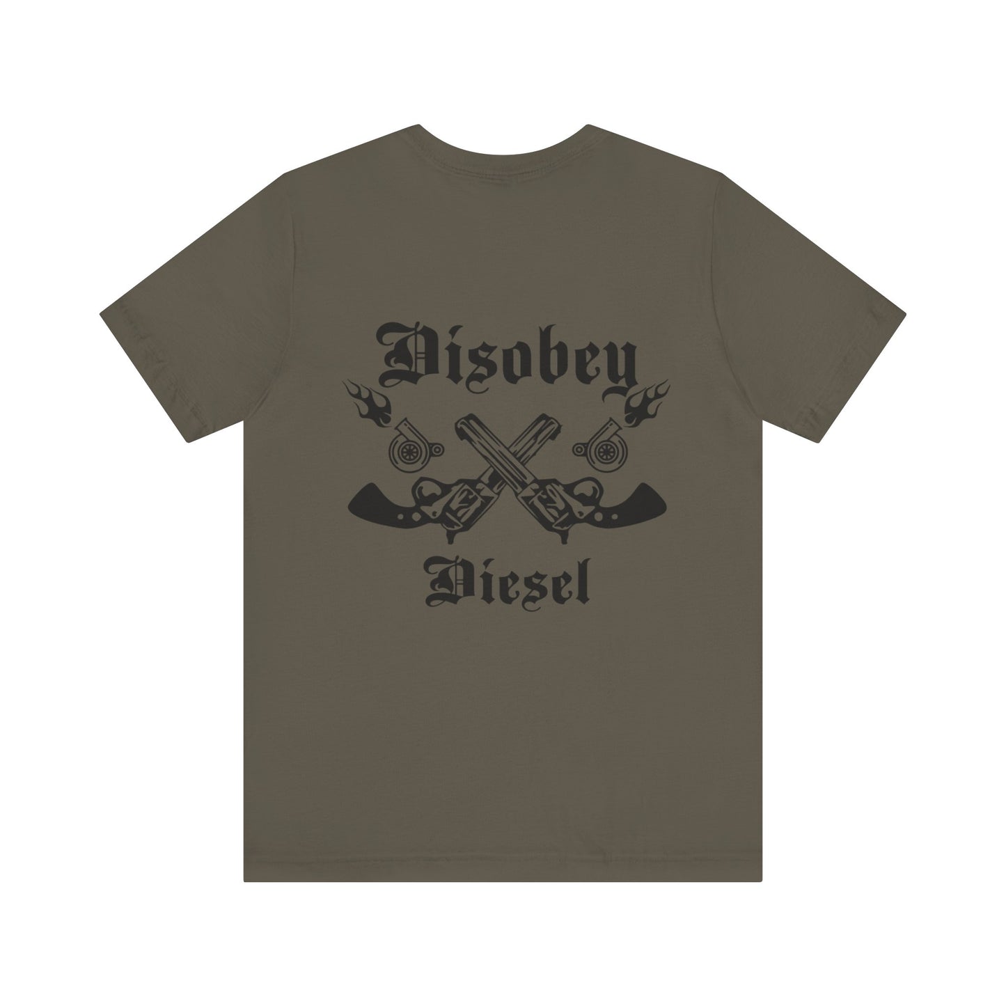 Unisex Disobey Diesel Short Sleeve Tee