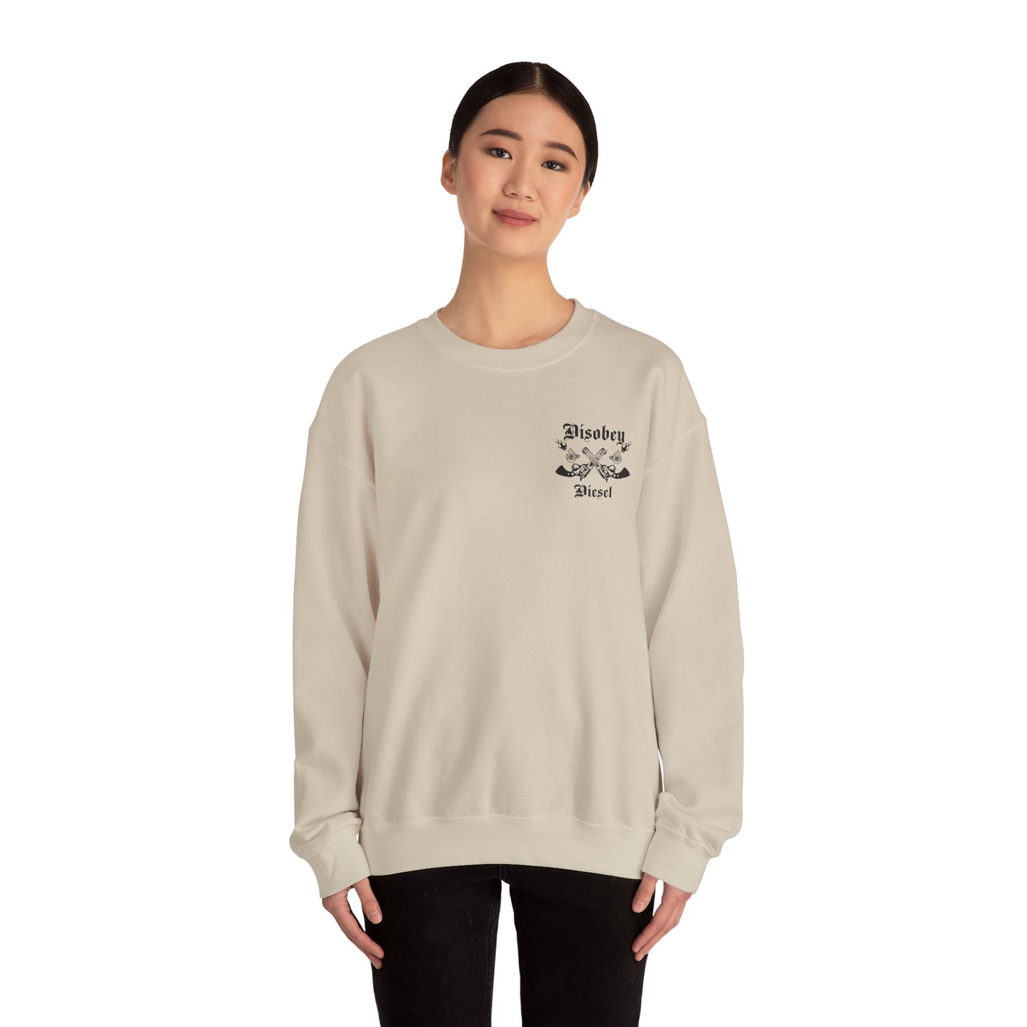 Unisex Disobey Diesel Crewneck Sweatshirt