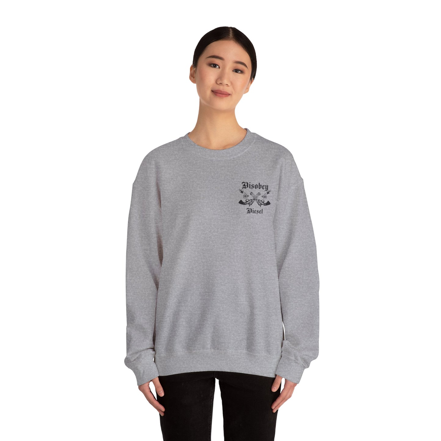 Unisex Disobey Diesel Crewneck Sweatshirt