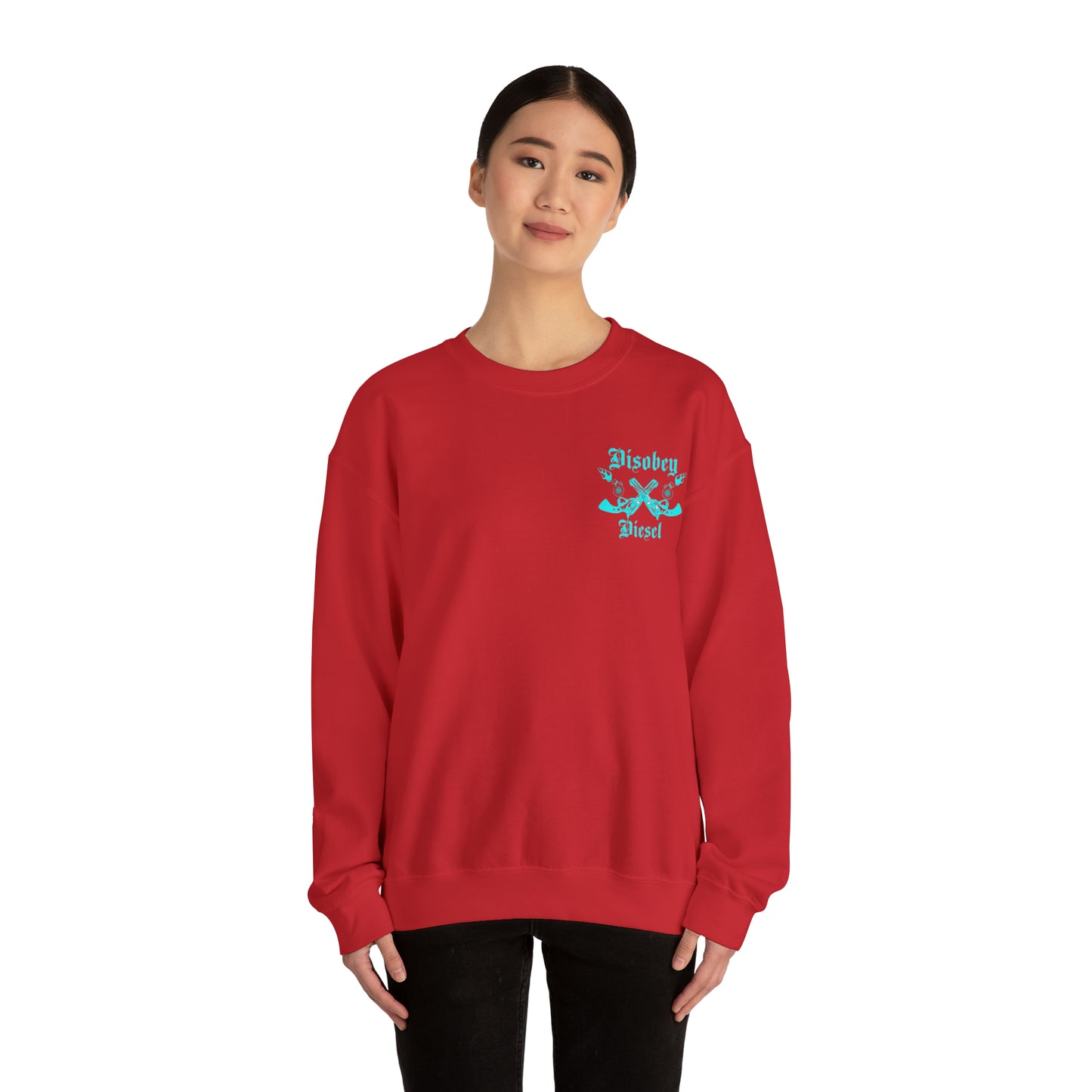 Unisex Disobey Diesel Crewneck Sweatshirt